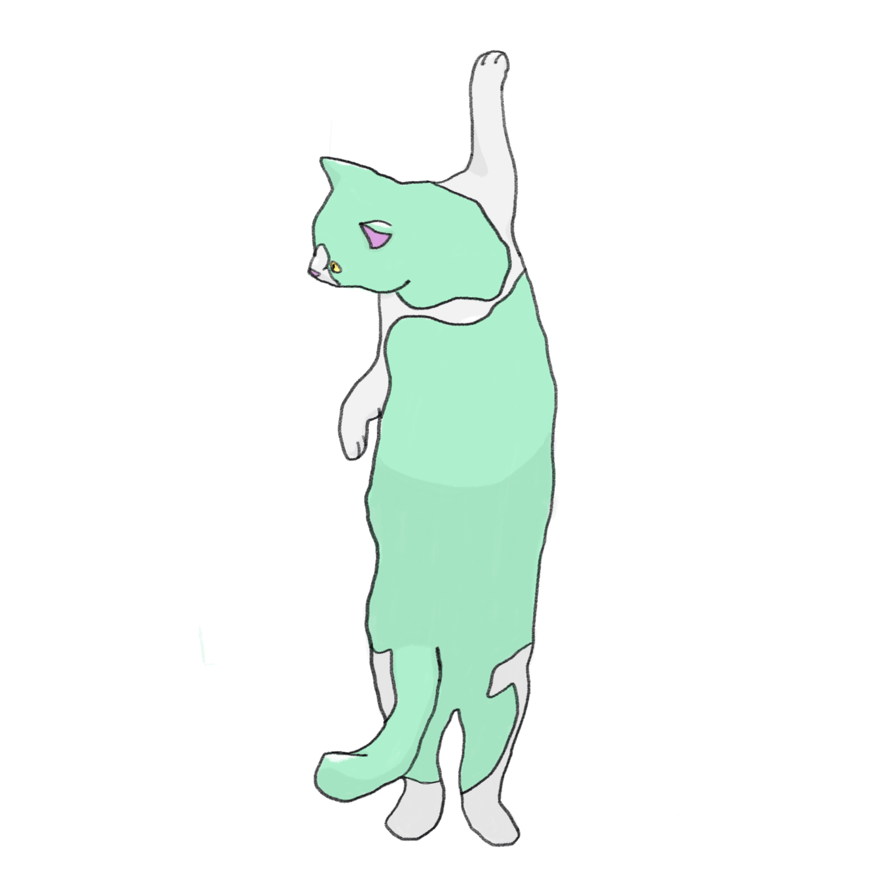猫と翡翠と雪国ぐらし
